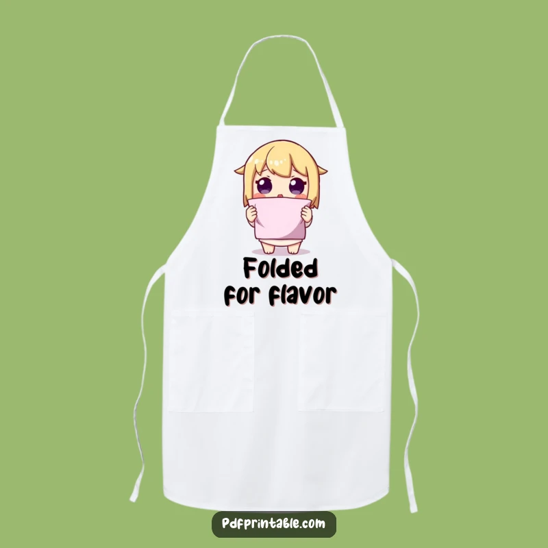 Create with Surprise: Funny Folded Apron, a Chef's Funny Gift!