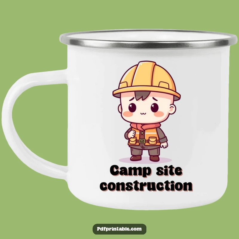Funny Campfire Builder Mug: Sip Your Coffee While Planning Your Next Project