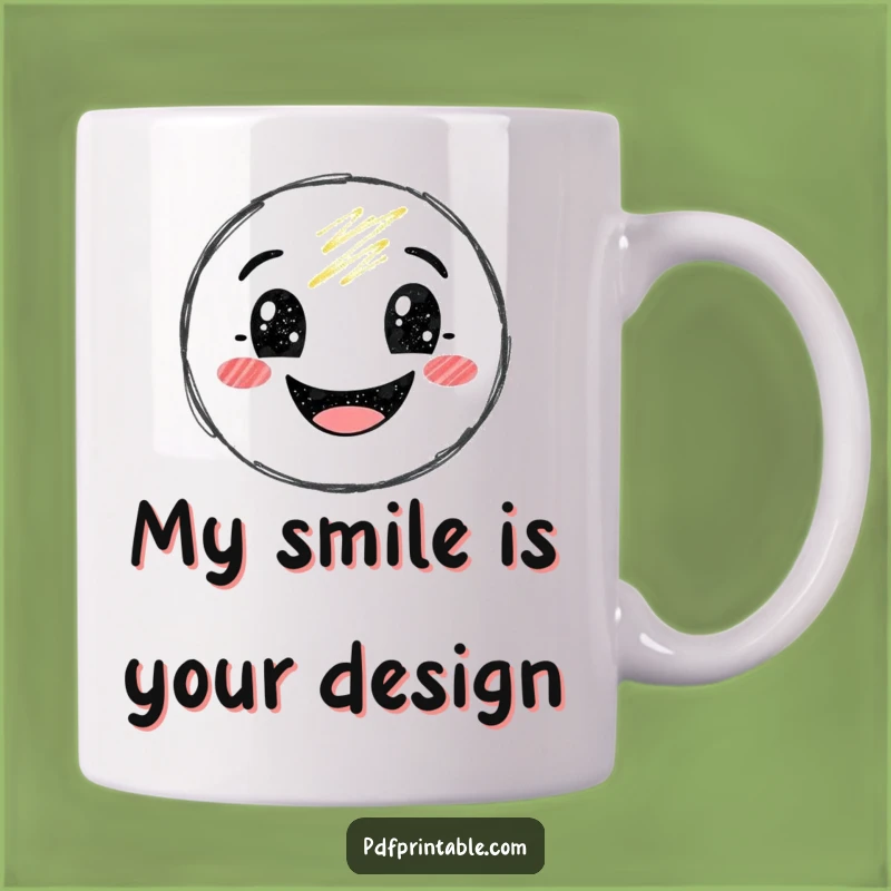 Funny Crayon Smile Mug: The Perfect Hilarious Gift for Artists and Creatives