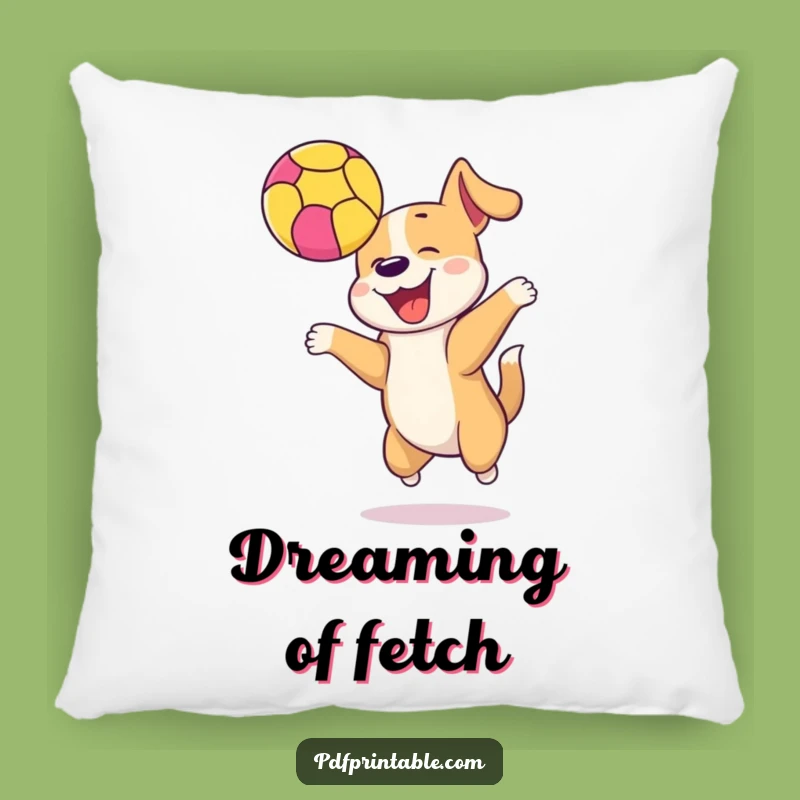 Funny Dog Ball Pillow: Add Hilarious Comfort & Playful Charm