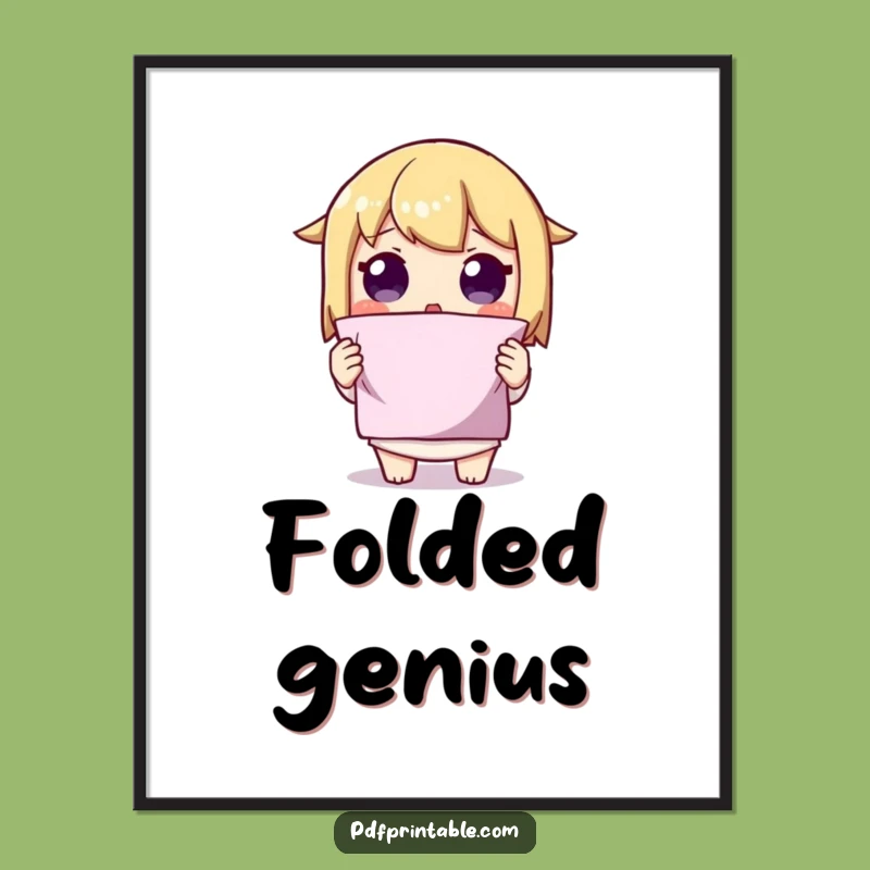 Instant Wonder: Funny Folded Digital Art, a Surprising Funny Gift!