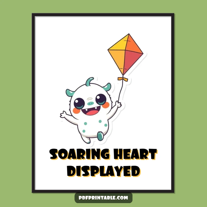 Funny Monster Digital Art: Instant Playful Decor for Your Walls