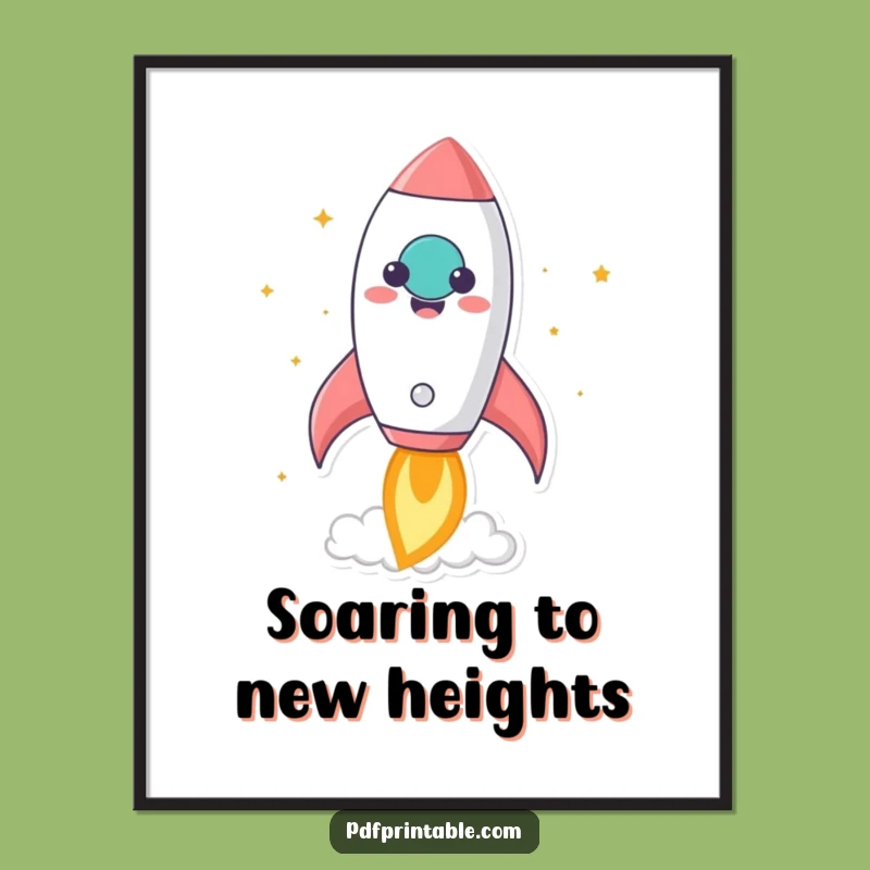 Funny Rocket Paper Blast Digital Art: Instant Hilarious Decor for Ambitious Spaces