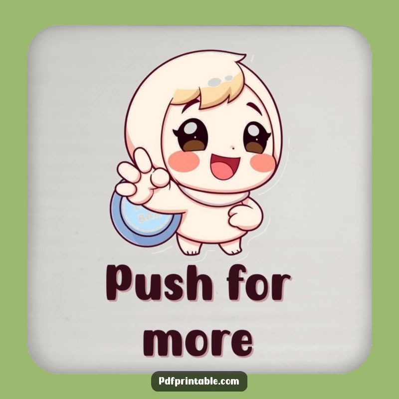 Funny Button Presser Coaster: Protect Your Surfaces with This Hilarious Drink Accessory