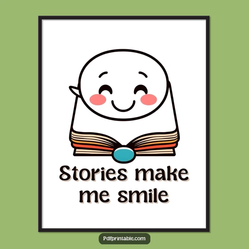 Funny Book Poster: Bring Smiling Literary Vibes to Your Walls