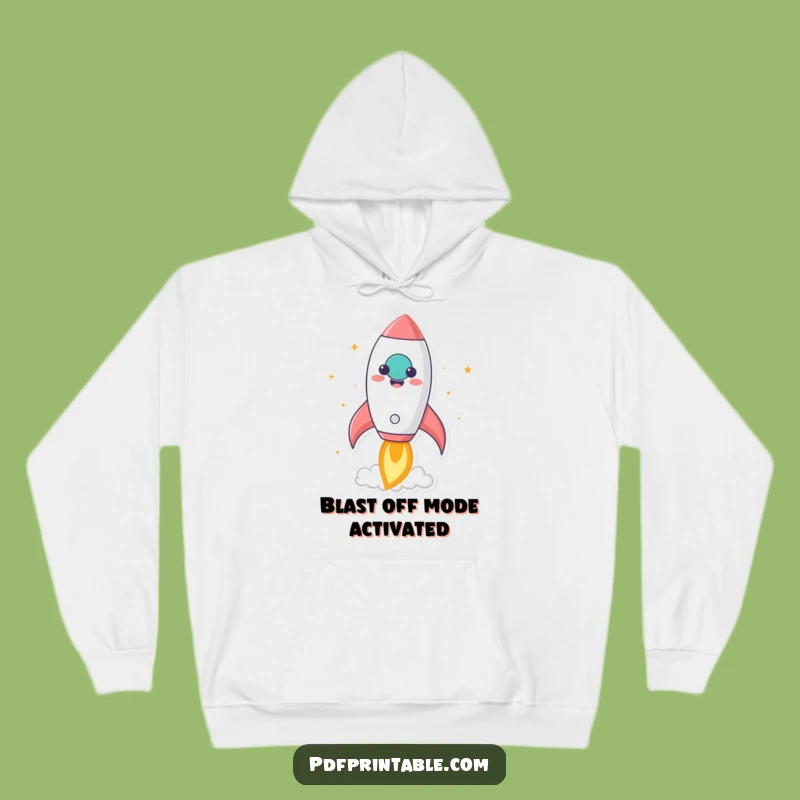 Funny Rocket Paper Blast Hoodie: Stay Cozy and Inspired with This Hilarious Wear