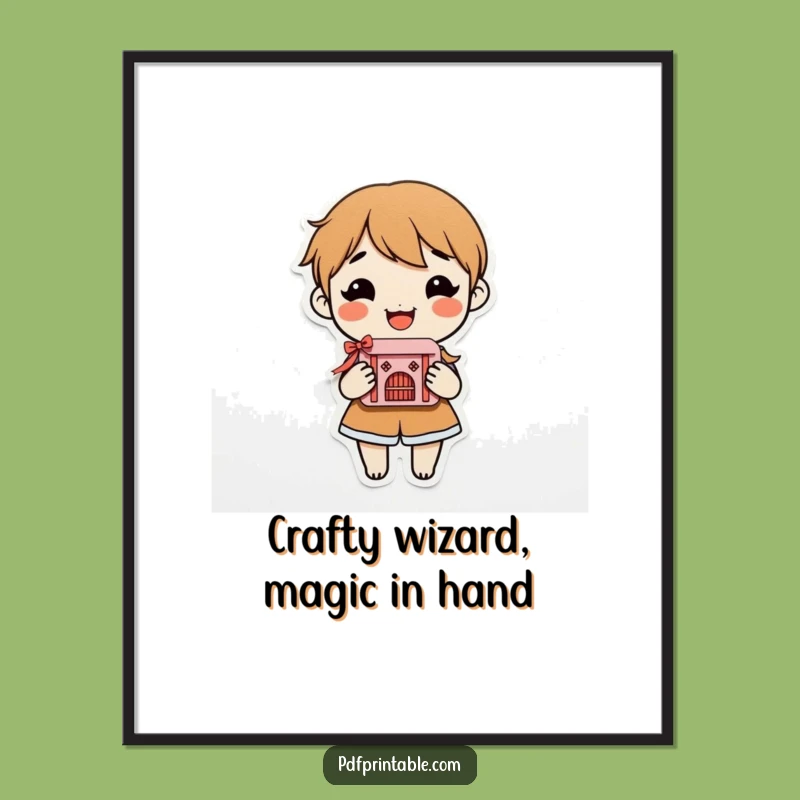 Funny Free Printable Wall Art: The Proud Crafter - Downloadable DIY Home Decor