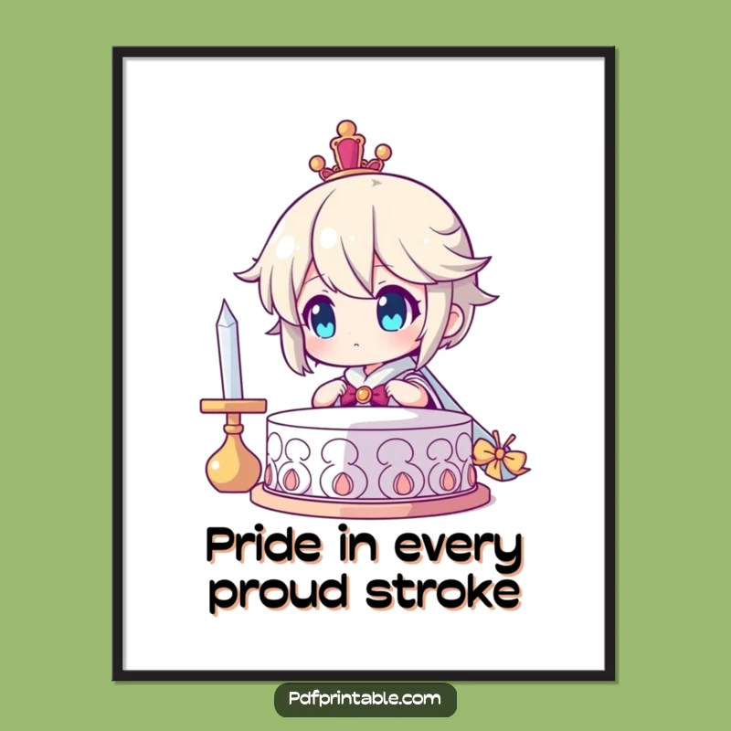 Free Printable Wall Art: Proud Creator, Humorous Downloadable Decor