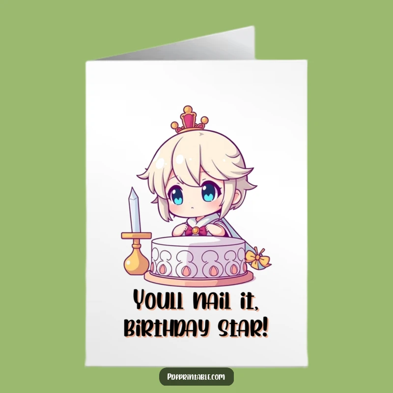 Free Printable Birthday Card: Proud Creator, Funny Downloadable Gift for Him/Her