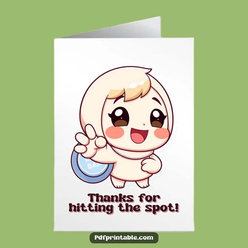 Free Printable Thank You Card: Grateful Button Presser Design for a Humorous Downloadable Gift