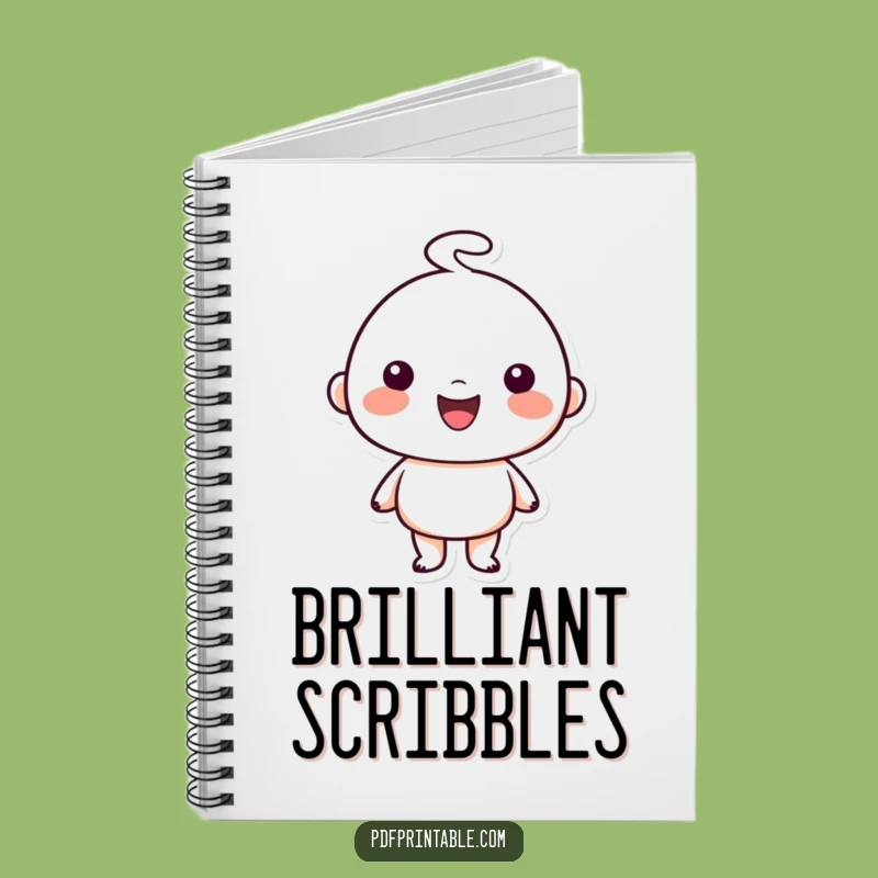 Funny Doodle Notebook: Happy Character S Art, Excellent Funny Gift Journal