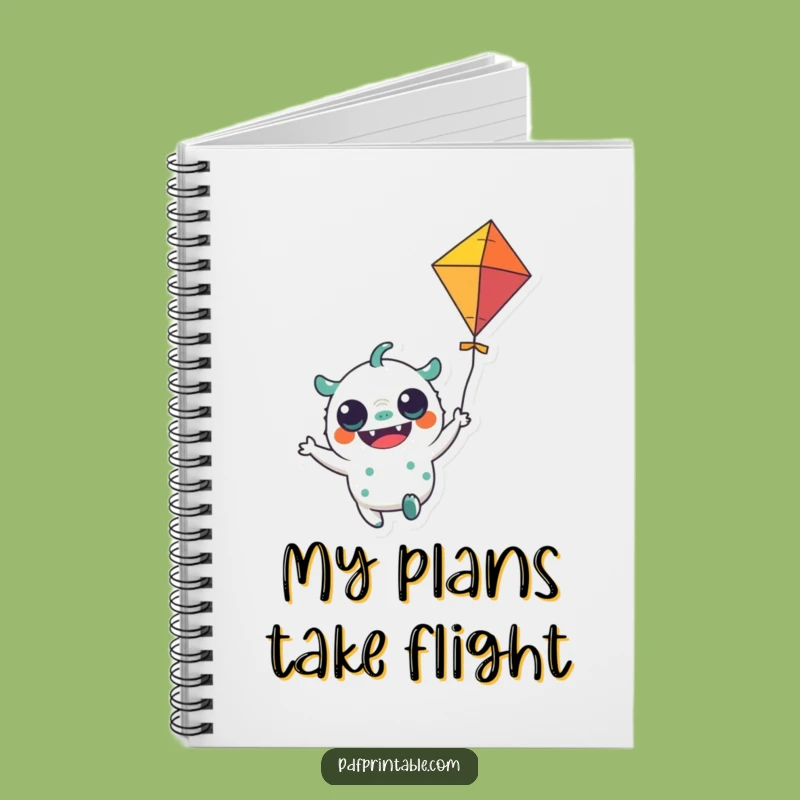 Funny Monster Notebook: Jot Down Ideas with Playful Spirit