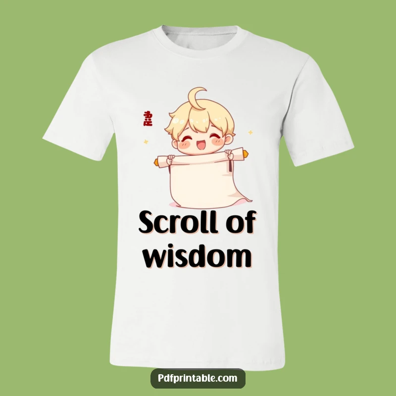Funny Scroll Unroller T-Shirt: Share the Joy, an Awesome Funny Gift!